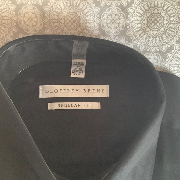 Two Men’s Long Sleeve Dress Shirts, size large - Picture 4 of 11